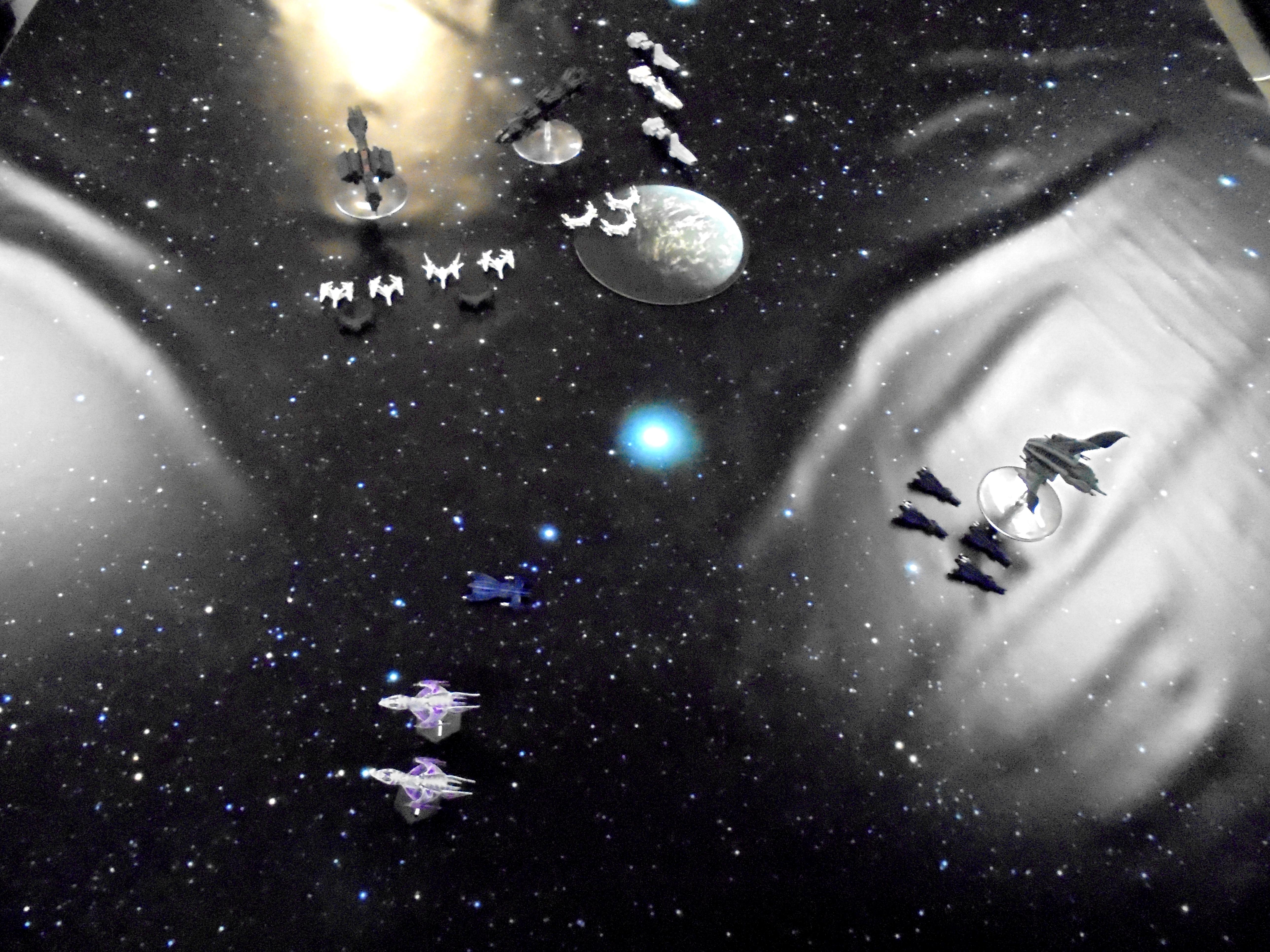 A Call To Arms, Babylon 5 Turn 2, game 1, turn 2, both Gallery